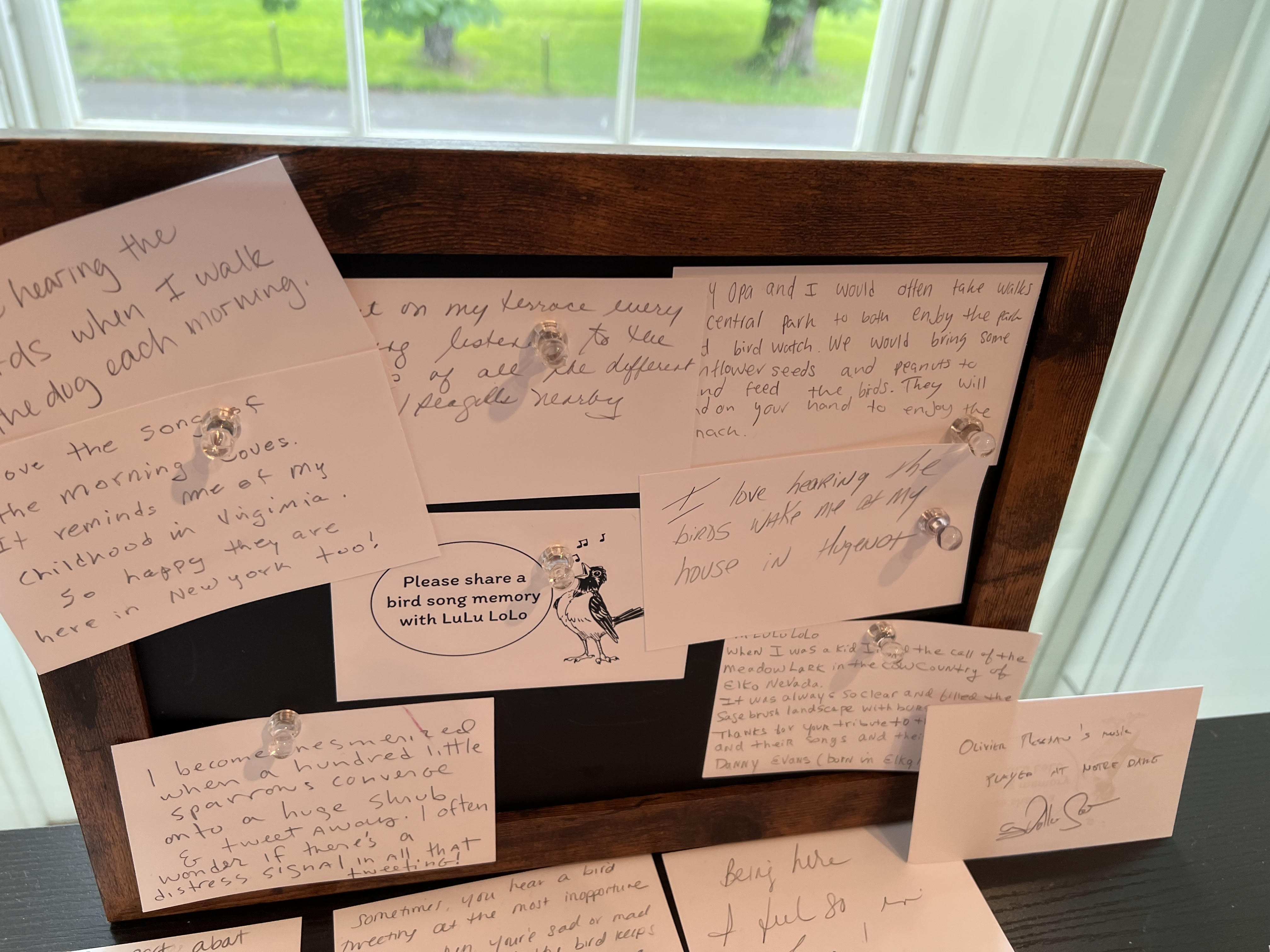 Board of Bird Memories